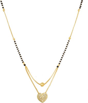 LUXOR Traditional Designer Women's Pride Wedding Wear Alloy Mangalsutra