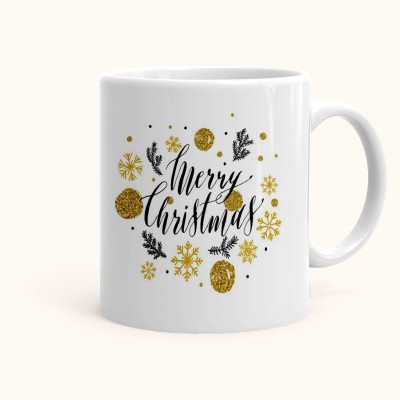 Kesri Gifts Merry Christmas Theme (xmas-s-32P) Ceramic Coffee Mug(325 ml)