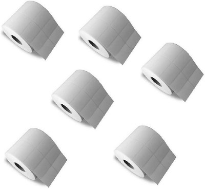 youtech 50MMX25MM (2.inchX1.inch) Barcode Label 2''up Self-adhesive Paper Label (White) 1ROLL 4000 LABELS set of 6 Roll Labels In Roll, Permanent Self Adhesive Paper Label(White) youtech 50MMX25MM (2.inchX1.inch) Barcode Label 2''up Self-adhesive Paper Label (White) 1ROLL 4000 LABELS set of 6 Roll Labels In Roll, Permanent Self Adhesive Paper Label(White)