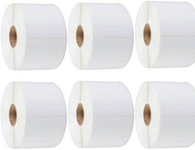 youtech 50MMX25MM (2.inchX1.inch) Barcode Label 1''up Self-adhesive Paper Label (White) 1ROLL 2000 LABELS set of 6 Roll Labels In Roll, Permanent Self Adhesive Paper Label(White) youtech 50MMX25MM (2.inchX1.inch) Barcode Label 1''up Self-adhesive Paper Label (White) 1ROLL 2000 LABELS set of 6 Roll Labels In Roll, Permanent Self Adhesive Paper Label(White)