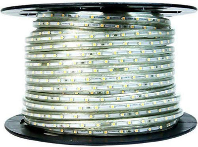 spark world 880 LEDs 10 m Yellow Steady Strip Rice Lights(Pack of 1)