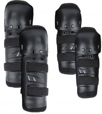 Protos India.Net Knee and Elbow Guards Knee Guard, Elbow Guard Free Black(Pack of 4)