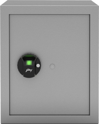Godrej Forte Pro 40 Litres Biometric Safe Locker for Home & Office with Optical Finger Print Sensor - Grey Safe Locker(Biometric)