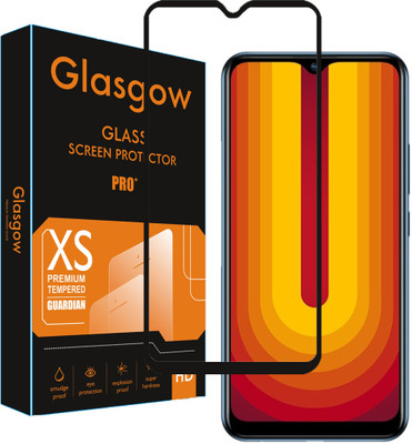 Glasgow Edge To Edge Tempered Glass for Vivo U20(Pack of 1)