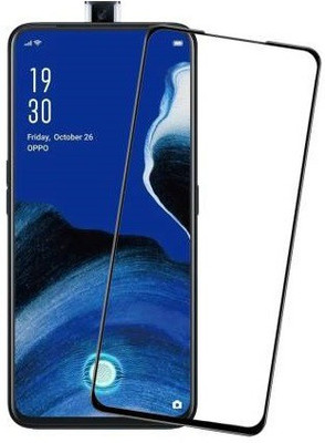 BRENZZ Edge To Edge Tempered Glass for OPPO Reno 2z(Pack of 1)