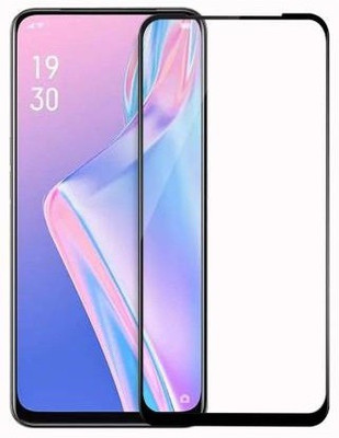 BRENZZ Edge To Edge Tempered Glass for Oppo Reno2 F(Pack of 1)