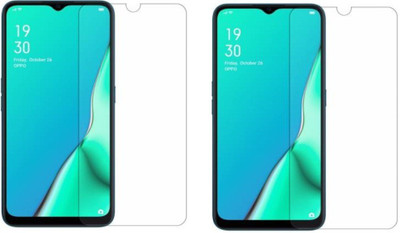 SRT Tempered Glass Guard for Oppo A5 2020(Pack of 2)