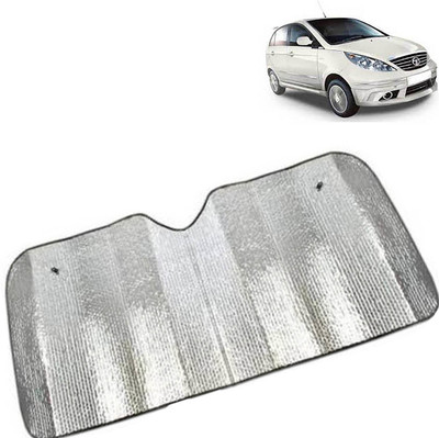 aksmit Dashboard, Rear Window Sun Shade For Tata Indica Vista(Silver)
