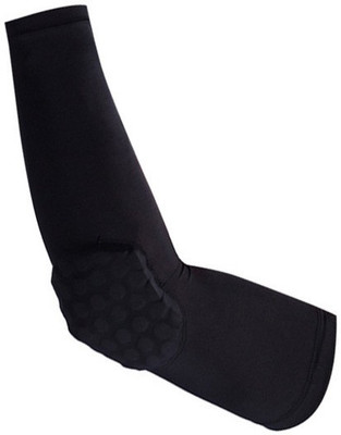 FUTABA Cotton Arm Sleeve For Men & Women(XL, Black)