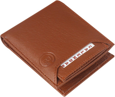Felice Men Tan Artificial Leather Wallet(6 Card Slots)