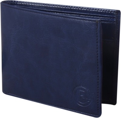 Royal Craft Men Casual Blue Artificial Leather Wallet(4 Card Slots)