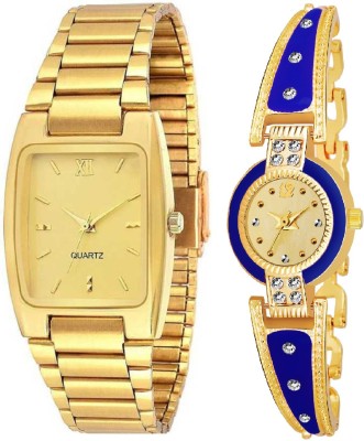 FORVI gold couple watches Analog Watch  - For Couple