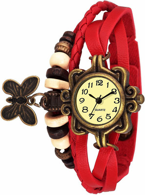 Royal Brothers Dori Red Causal Offlight Dial Analoge Stylish &Fashion Dori Watch For Woman & Girls Watch Analog Watch - For Girls