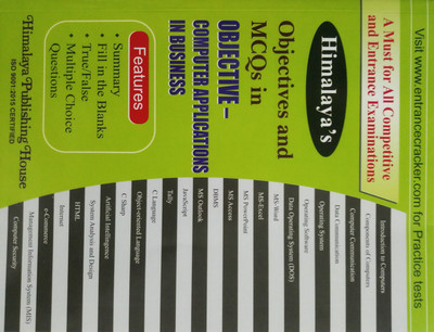 HIMALAYA'S OBJECTIVES AND MCQS IN OBJECTIVE COMPUTER APPLICATIONS IN BUSINESS(English, Paperback, HPH)
