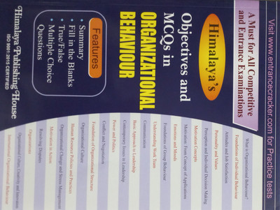 HIMALAYA'S OBJECTIVES AND MCQS IN ORGANISATIONAL BEHAVIOUR(English, Paperback, HPH)