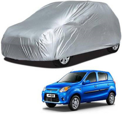 AutoRash Car Cover For Maruti Suzuki Alto 800 (Without Mirror Pockets)(Silver, For 2017, 2018, 2014, 2015, 2016 Models)