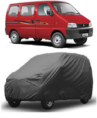 Fourex Car Cover For Maruti Suzuki Eeco (Without Mirror Pockets)(Grey)