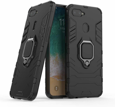 WEBKREATURE Back Cover for OPPO F9 Pro(Black, Shock Proof, Pack of: 1)