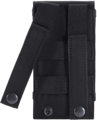 Saco Wallet Case Cover for 2 Pocket Belt Waist Packs Pouch Holster Cover Case for Mobile Phone & Power Bank Running Jogging(Black, Holster)