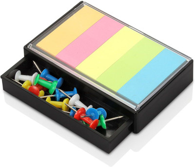 stupefying 1 Compartments plastic USB HUB with Sticky Notes(Multicolor)