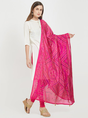 DUPATTA BAZAAR Art Silk Printed Women Dupatta
