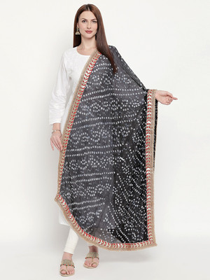 DUPATTA BAZAAR Silk Blend Printed Women Dupatta