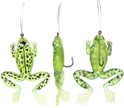 FUTABA Artificial Fly PP (Polypropylene) Fishing Lure(Pack of 3, Size 2)