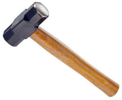 WEBBUY Sledge Hammer with Wooden Handle (1 Lbs 1 KG) Sledge Hammer(1 kg)