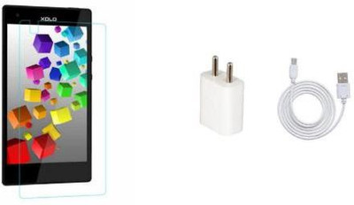 Zootkart Screen Protector Accessory Combo for XOLO Cube 5(Multicolor)