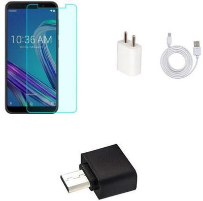 MudShi Screen Protector Accessory Combo for Asus Zenfone Max Pro M1(Multicolor)