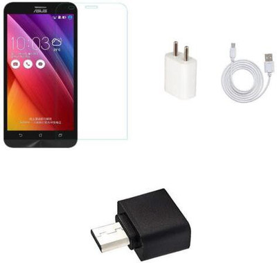 Zootkart Screen Protector Accessory Combo for ASUS zenfone 2 ze550 5 5inch(Multicolor)