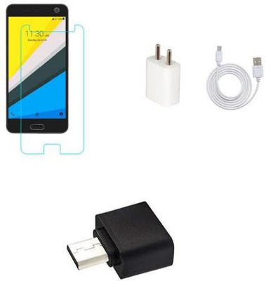 MudShi Screen Protector Accessory Combo for Micromax Dual 4 E4816(Multicolor)