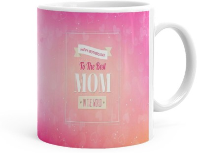 Kesri Gifts Best Mom Ever Theme (Kg-mc-mug-376P) Ceramic Coffee Mug(325 ml)