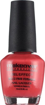 makeover PROFESSIONAL Gel Nail Paint For Women And Girls (Wild Watermelon) WildWatermelon