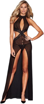 TIMI Women Nighty(Black)