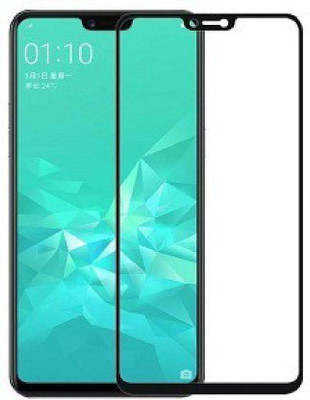 techaspire Edge To Edge Tempered Glass for Realme C1(Pack of 1)