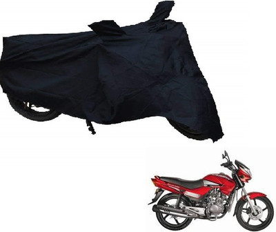 Amozkart Two Wheeler Cover for Hero(Ambition, Black)