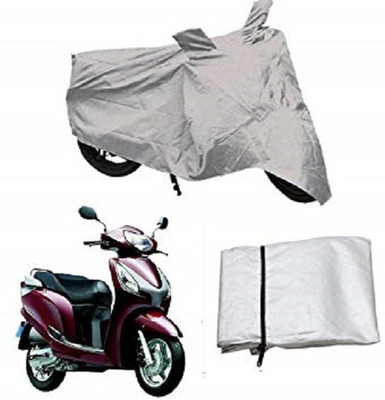 AutoRash Two Wheeler Cover for Honda(Aviator, Silver)