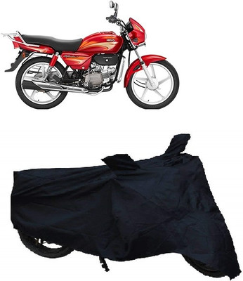 Amozkart Two Wheeler Cover for Hero(Splendor Pro, Black)