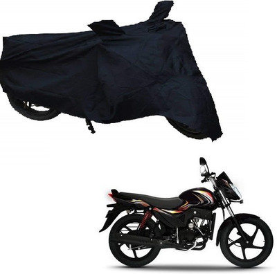 KPIND Waterproof Two Wheeler Cover for Mahindra(Pantero, Black)