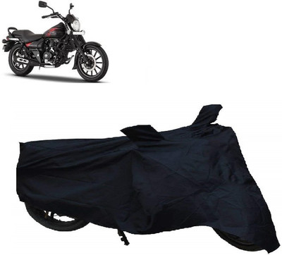 Amozkart Two Wheeler Cover for Bajaj(Avenger, Black)