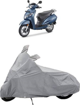 AutoRash Two Wheeler Cover for Honda(Activa 3G, Silver)