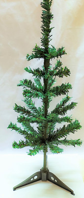 RUDRA AGENCY Pine 60 cm (1.97 ft) Artificial Christmas Tree(Green)
