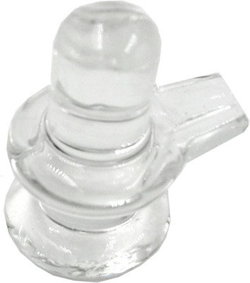 faynci Sphatik Shivling For Pooja, Health, Wealth, Protection, Prosperity and Success (6 cm x 7 cm ) Crystal Yantra(Pack of 1)