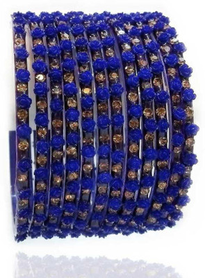 keshavmadhav Glass Zircon Kada(Pack of 12)