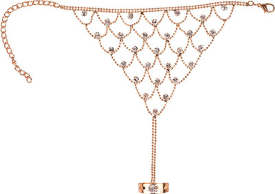 Aquastreet Alloy Ring Bracelet