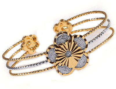 Pari Brass Gold-plated Bracelet