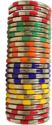 keshavmadhav Glass Bangle Set(Pack of 24)