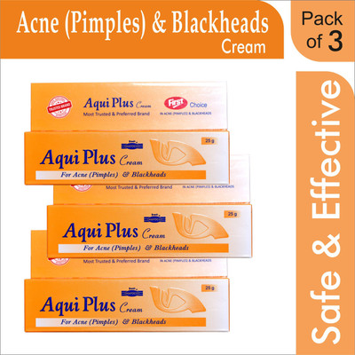 HAPDCO Homeopathy Aqui Plus Cream Pack of 3(75 g)