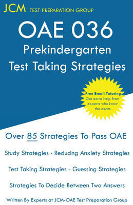 OAE Prekindergarten Test Taking Strategies(English, Paperback, Test Preparation Group Jcm-Oae)